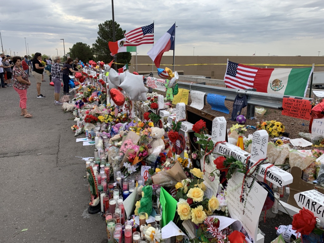 The Memorial at Walmart in El Paso