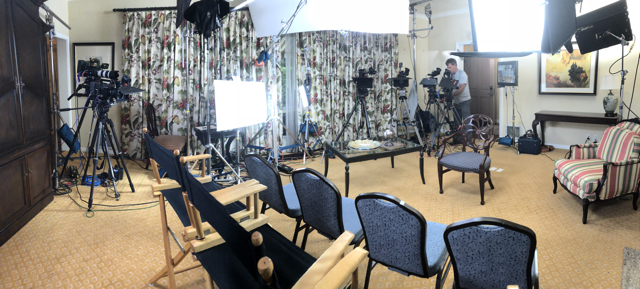 6 cameras and lighting for Oprah Winfrey interview on the Me Too movement.